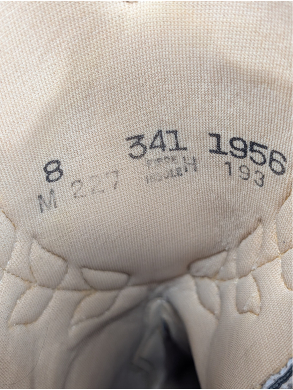 Vintage 1970s Wolverine Pigskin Suede Cowboy Boots Gray Women’s 8 M w/Box USA - Picture 8 of 14